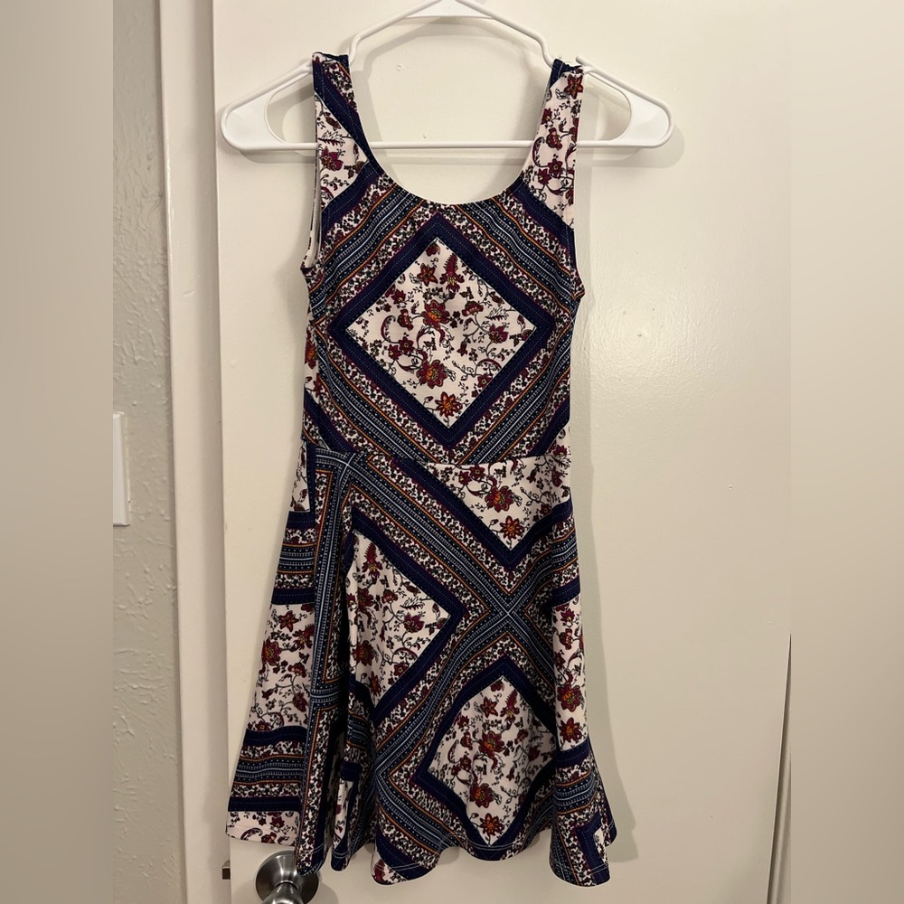 H&M Flower Patterned Dress Size 2 (XS)